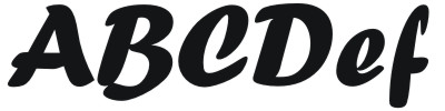 what font is example