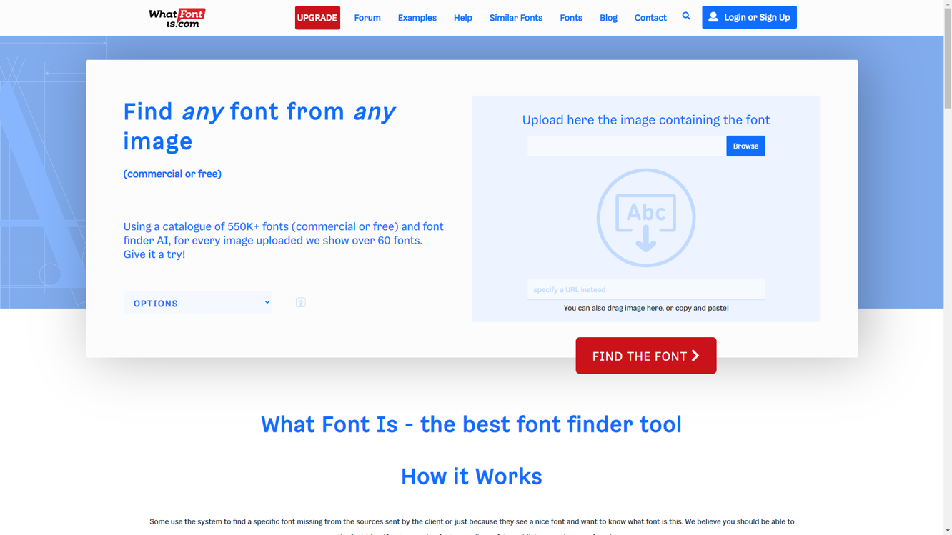 WhatFontIs design in 2019