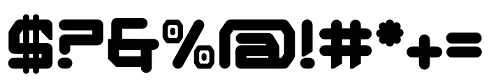 Zupraxu Font OTHER CHARS
