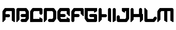 Zupraxu Font UPPERCASE