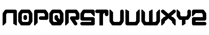 Zupraxu Font LOWERCASE