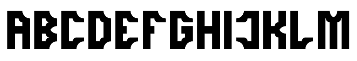 Zwahems Font UPPERCASE
