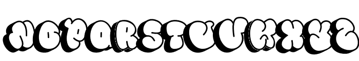 Zybo Pop Deco Deco Font LOWERCASE