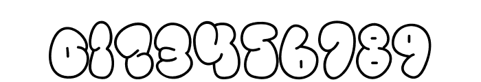 Zybo Pop Outline Outline Font OTHER CHARS