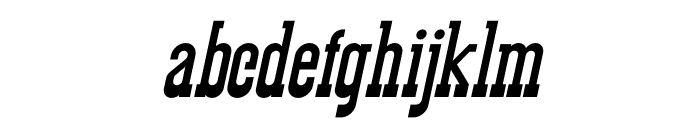 Zzetta Italic Font LOWERCASE