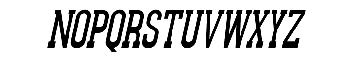 Zzetta Italic Font UPPERCASE
