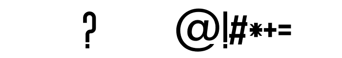 Zzetta Font OTHER CHARS