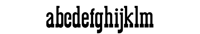 Zzetta Font LOWERCASE