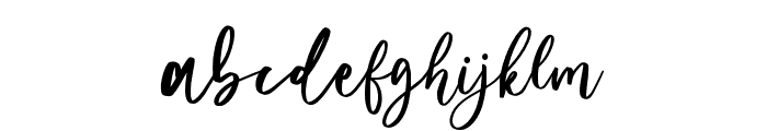 Aulores Regular Font LOWERCASE