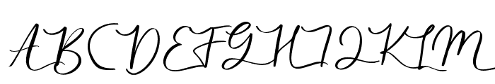 Aulores Regular Font UPPERCASE
