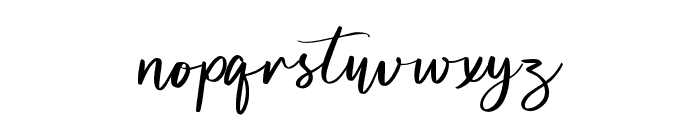 Aulores Regular Font LOWERCASE