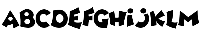 Awesome Font UPPERCASE