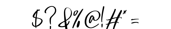 Haltmoon Font OTHER CHARS
