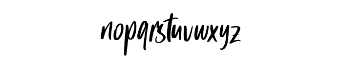 Haltmoon Font LOWERCASE