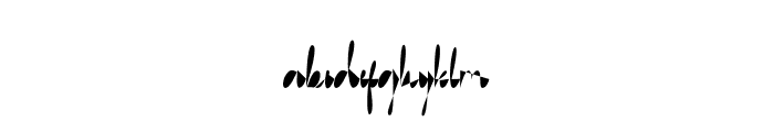Jameelas1 Font LOWERCASE