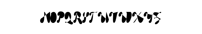 Jameelas1 Font UPPERCASE
