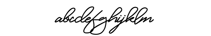 MangoSign Font LOWERCASE