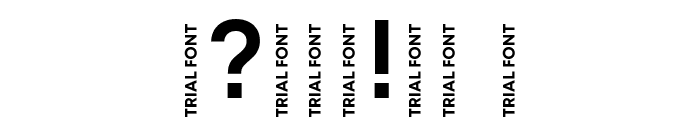 Mont Blanc-Trial SemiBold Font OTHER CHARS