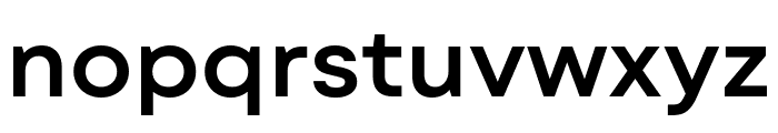 Mont Blanc-Trial SemiBold Font LOWERCASE