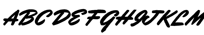 Porongo Font UPPERCASE