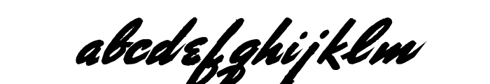 Porongo Font LOWERCASE