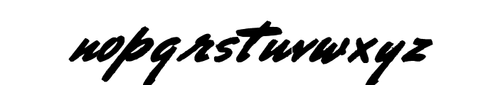 Porongo Font LOWERCASE