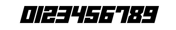 Robot Crush Italic Font OTHER CHARS