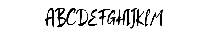 Rude Hude Font UPPERCASE