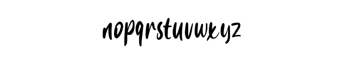 Rude Hude Font LOWERCASE