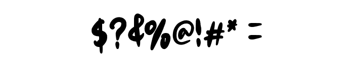 Snowes Font OTHER CHARS