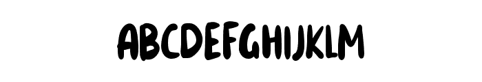 Snowes Font LOWERCASE