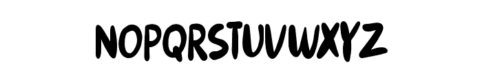 Snowes Font UPPERCASE