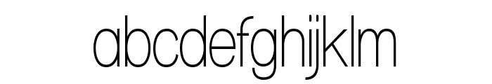 Walkway Condensed SemiBold Font LOWERCASE