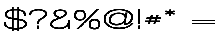 Walkway Expand UltraBold Font OTHER CHARS