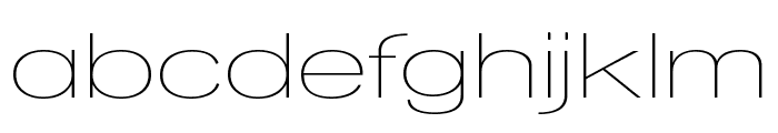 Walkway Expand Font LOWERCASE