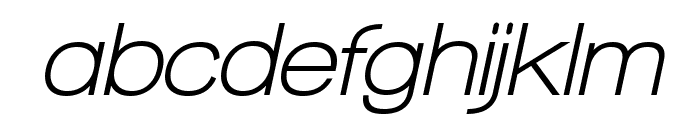 Walkway Oblique Bold Font LOWERCASE