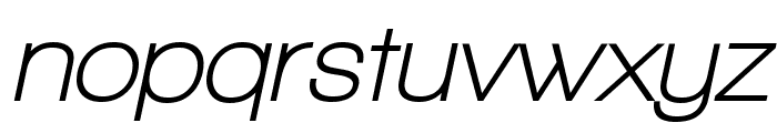 Walkway Oblique Bold Font LOWERCASE